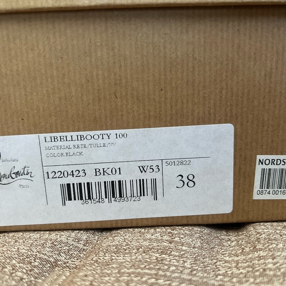 New! Christian Louboutin Libelli Booty 100 - Picture 8 of 15